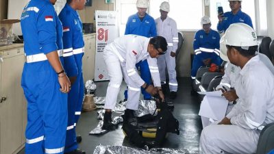 Hadapi Keadaan Darurat di Kapal, ASDP Perkuat Kesiapsiagaan ABK Portlink II