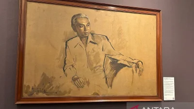 Melihat Sisi Lain Sosok Adam Malik lewat Sapuan Kuas