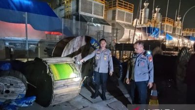 Polsek Pademangan Ringkus Dua Pelaku Pencurian Kabel Tanam
