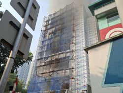 Gedung 5 Lantai di Cikini Kebakaran, 22 Mobil Pemadam dan 110 Personel Dikerahkan!