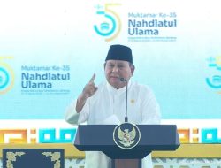 Buka Muktamar NU, Prabowo Ungkap Alasan Pentingnya ‘Jas Hijau’ Bagi Bangsa