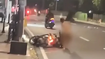 Petugas Amankan Pria Tanpa Busana di Jalan Raya Lenteng Agung Jaksel