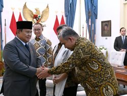 Presiden Prabowo Terima Pimpinan MPR, Bahas Sidang Tahunan MPR dan Pokok-Pokok Haluan Negara
