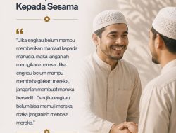 Bersikap Kepada Sesama