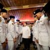 Prabowo Apresiasi Petugas HUT Kemerdekaan RI di Istana
