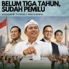 Belum Tiga Tahun, Sudah Pemilu