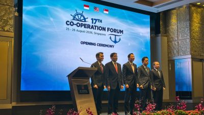 Jamin Pelayaran Dunia, RI-Malaysia-Singapura Komit Jaga Selat Malaka
