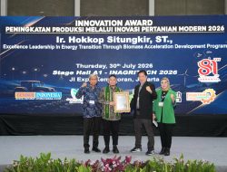 Sukses Genjot Transisi Energi dan Ekonomi Petani, Direktur PLN EPI Sabet Inagritech Award 2026