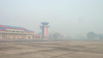 Kemenhub Siaga Satu! Kabut Asap Karhutla Lumpuhkan Operasional Bandara di Kalimantan