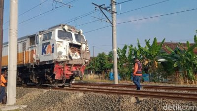 Dua Komuter dan 12 Kereta Jarak Jauh Terlambat Usai KA Malabar Tabrak Truk Pasir di Klaten