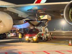 Momen Pertamina Suntik 92.901 Liter Avtur ke Pesawat Terbesar Dunia di Bandara Soetta