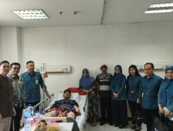 Harpelnas 2026, Jajaran BPJS Ketenagakerjaan Kelapa Gading Kunjungi Peserta Korban Kecelakaan Kerja