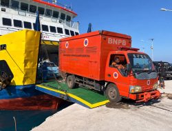 Tiba di Palue, KMP Inerie II Bawa Bantuan Kemanusiaan untuk Masyarakat Terdampak Bencana