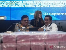 Polri Ungkap Jaringan Judi Daring Beromzet Rp7,5 Miliar per bulan