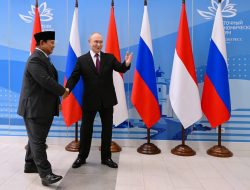 Prabowo dan Putin Komitmen Pererat Hubungan Indonesia dan Rusia