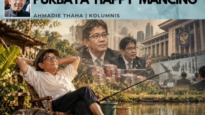 Purbaya Happy Mancing