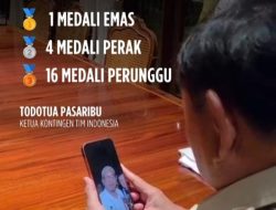 Prabowo Telepon Tim Bulu Tangkis Usai Raih Emas Asian Games 2026