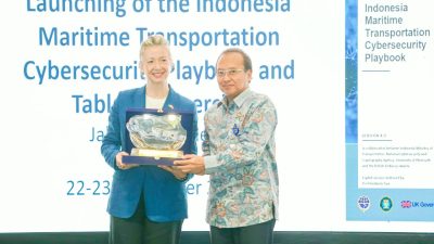 Cegah Serangan Siber Pertransportasian Laut, Ditjen Hubla Gandeng Inggris Luncurkan Cybersecurity Playbook!