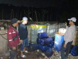 Polisi Bongkar Sindikat Penimbunan BBM Bersubsidi