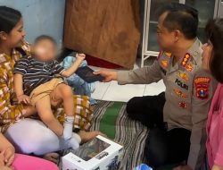 Kisah Haru Tegar, Balita Jantung Bocor yang Dikunjungi Kapolrestabes Surabaya dan Bhayangkari