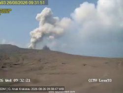 Imbas Dentuman dan Getaran Anak Krakatau: Sebagian Warga Carita Banten Mulai Mengungsi, BNPB Buka Suara Soal Potensi Tsunami!