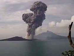 Erupsi Susulan Gunung Anak Krakatau Terekam 17 Detik, PVMBG Rilis Peringatan Bahaya