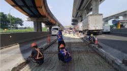 Ada Perbaikan Jalan, Jasa Marga Terapkan Contraflow di Tol Jakarta-Cikampek KM 21-23