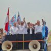 Disambut Sorak Sorai, Kapolri dan Pimpinan DPR Temui Massa Unjuk Rasa Buruh di Gerbang DPR