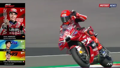 Drama Mandalika! Marc Marquez Juara Sprint Race, Jorge Martin Apes di Lap Akhir
