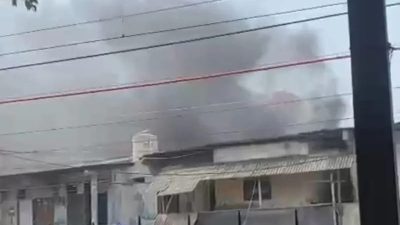 Kebakaran Landa sebuah Rumah di Kedoya Utara Jakbar