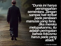 Dunia Ini Hanya Persinggahan Sementara