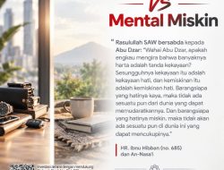 Mental Kaya Vs Mental Miskin