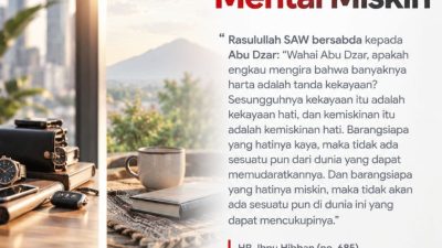 Mental Kaya Vs Mental Miskin