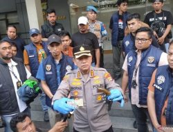 Dua Pencuri Motor Bersenpi di Kalideres Berakhir dapat Timah Panas