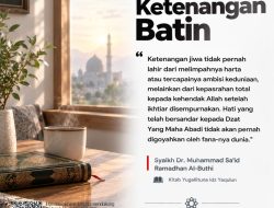 Hakikat Ketenangan Batin