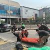 Pemotor Tewas usai Tabrak Pintu underpass Metro Pondok Indah