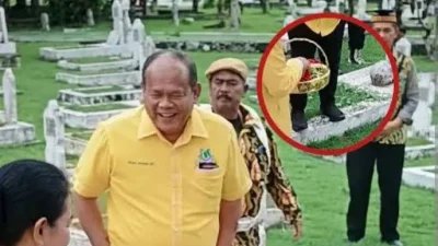 “Sama Tuhan Aja Gak Takut”: Warganet Ramai-ramai Sentil Video Ziarah Makam Pahlawan Kader Parti Golkar