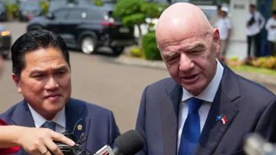 FIFA ASEAN Cup Sukses Besar, Gianni Infantino Kunjungi Prabowo di Istana