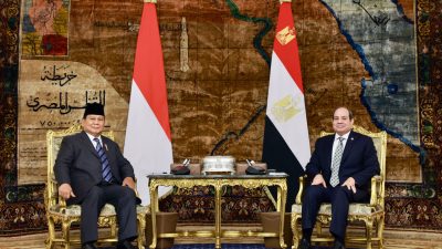 Presiden Prabowo dan Presiden Mesir Abdel Fattah Al-Sisi Gelar Pertemuan Bilateral di Istana, Bahas Bebas Visa Hingga Kemitraan Strategis